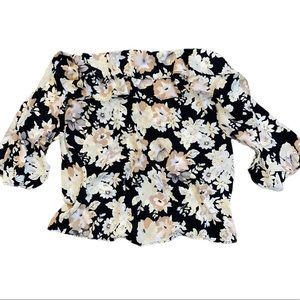 Collective Concepts Floral Off Shoulder Top